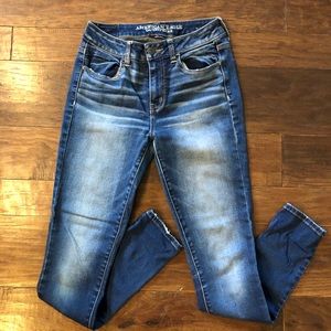 American Eagle super-stretch jeans